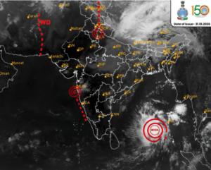 Cyclone Threat Over BoB: ଆଗାମୀ ୨୪ ଘଣ୍ଟାରେ ବଙ୍ଗୋପସାଗରରେ ପୁଣି ବାତ୍ୟା ଆଶଙ୍କା; ୬ ଘଣ୍ଟାରେ ଅବପାତ ସୃଷ୍ଟି ସମ୍ଭାବନା