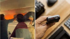 Power Bank Catches Fire Mid-Air: ପାୱାର ବ୍ୟାଙ୍କରେ ଲାଗିଲା ନିଆଁ; ହାଇଦ୍ରାବାଦରେ ଜରୁରୀ ଅବତରଣ କଲା ଇଣ୍ଡିଗୋ ବିମାନ
